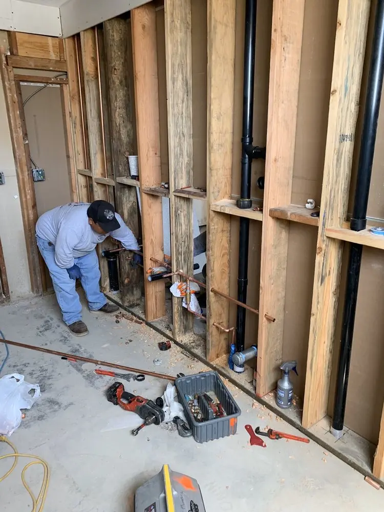 Commercial rough-in plumbing for Commercial Plumbing in Little Balboa Island